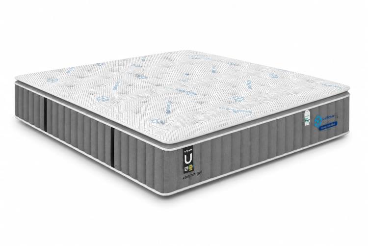 Colchao King Comfort Gel IceSense Molas MasterPocket 193x203x32 Plumatex
