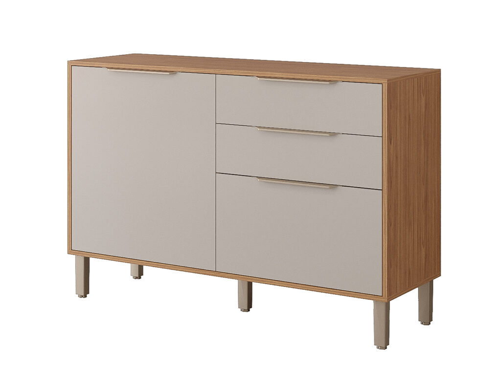 24456.56 Balcao Divina Esplendida 120 2P2G Freijo.Off White MGM Moveis