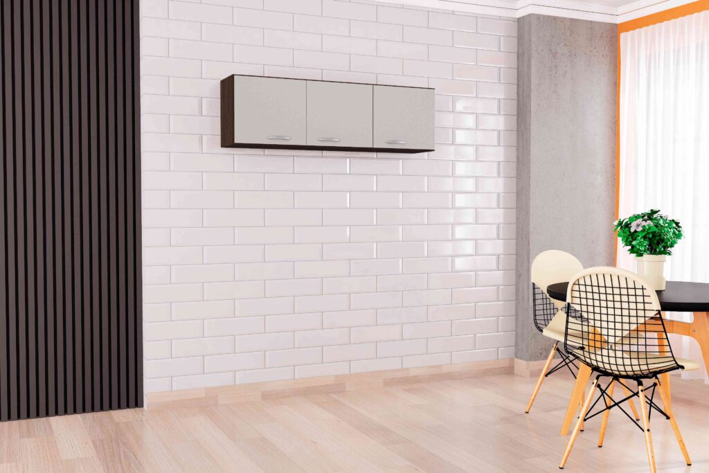 A843.Aereo 3P 120 Chocolate.Off White Poquema