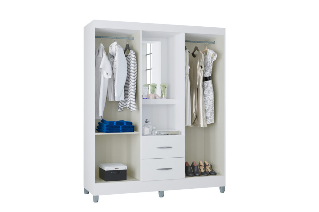 A966.Roupeiro Capelinha Cordoba 4P2G Visual Interna Poquema