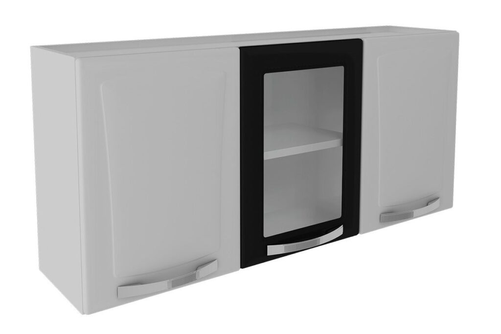 Armario Aereo Itanew 120 3P 1Vdr IP31V Branco.Preto Itatiaia