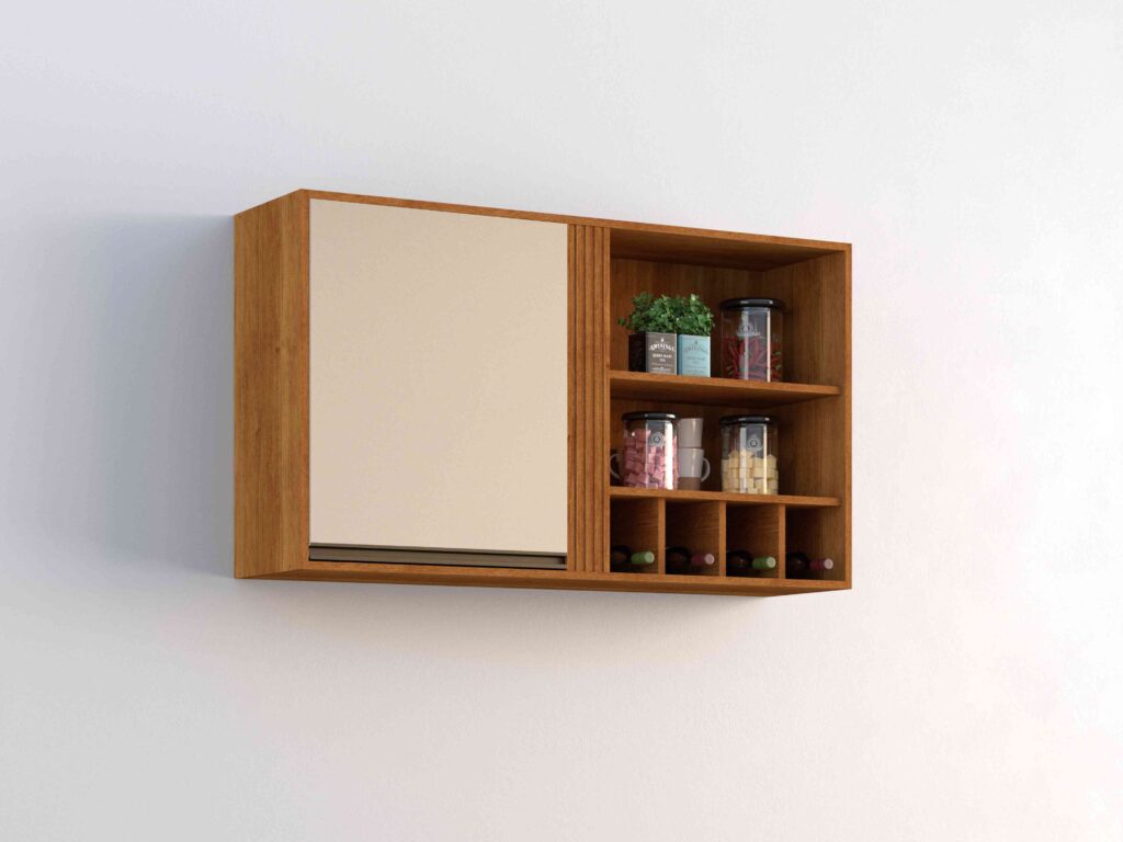 14119.Aereo Cozinha Perola 120 1P2N1G Cinamomo.Off White Salleto