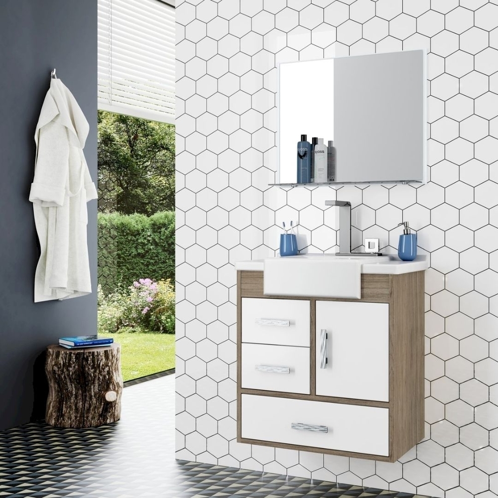 Conjunto Alhena Munique.Branco Cerocha