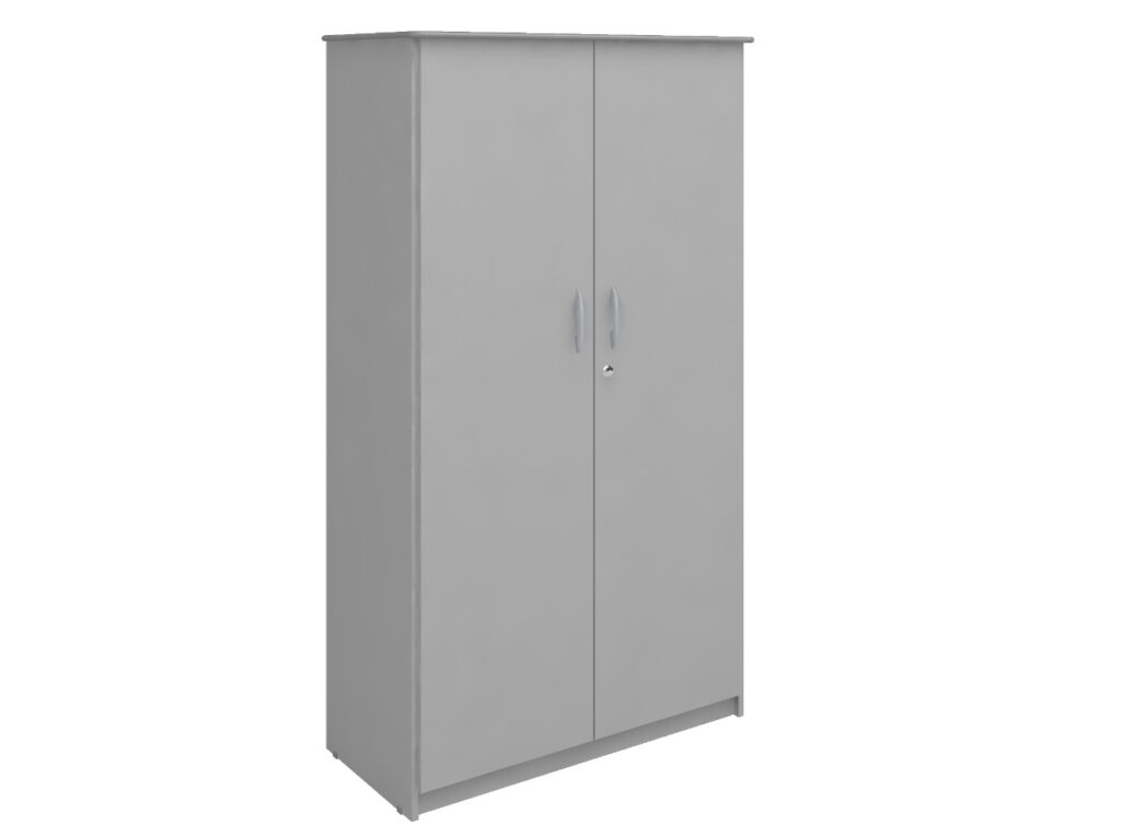 KE17.P17 Kit Armario Alto 2 Portas Cinza Incoflex
