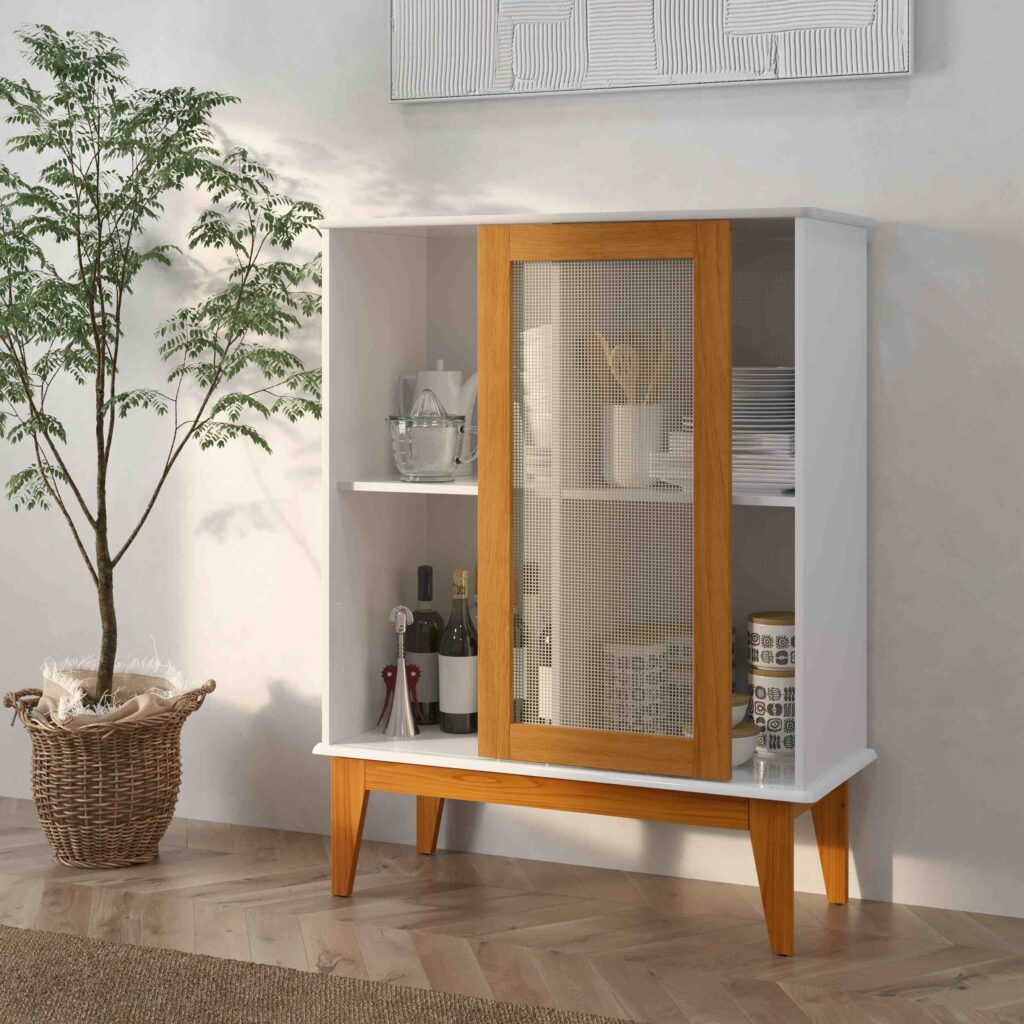 Armario Denver 1P Branco Branco.Nature Tebarrot