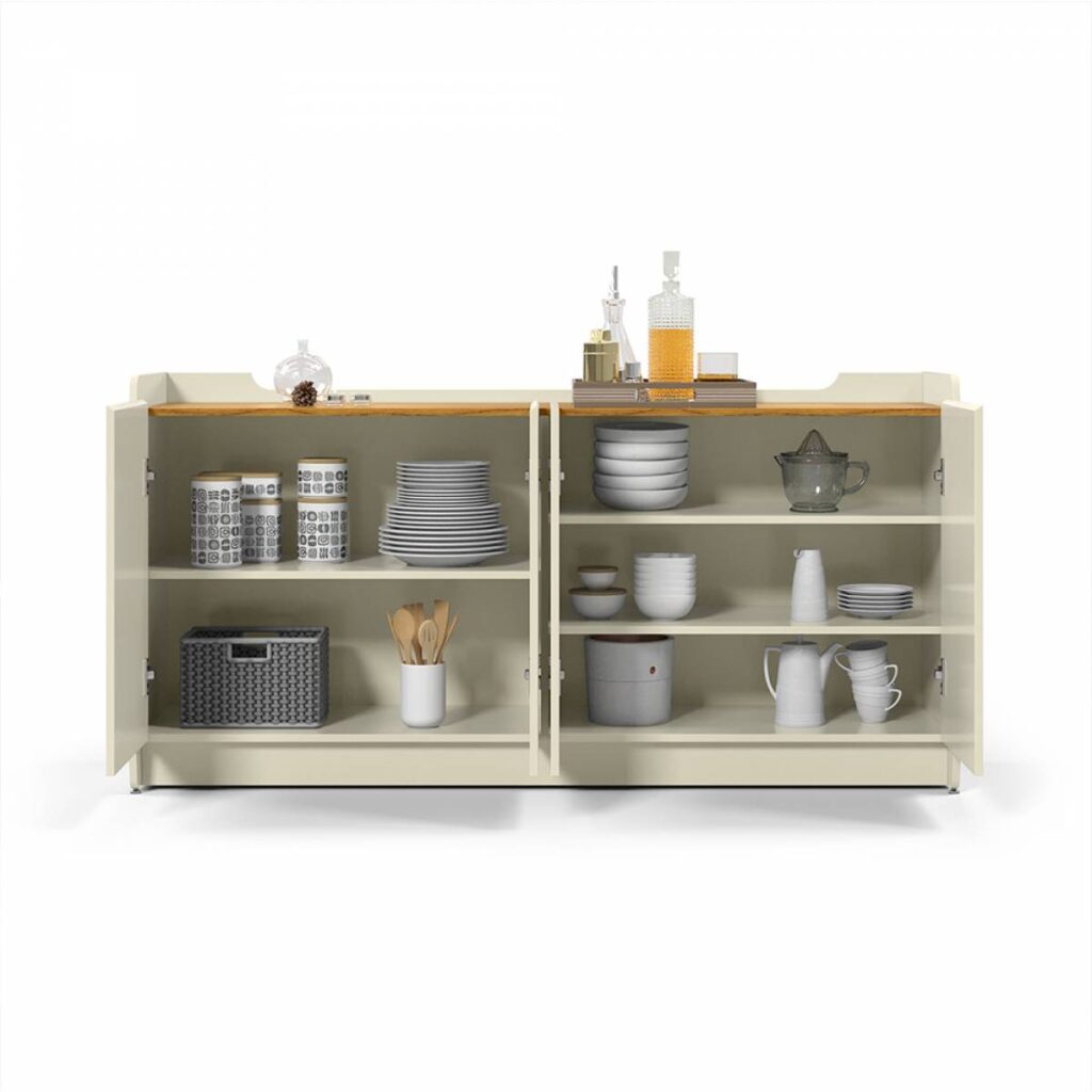 Buffet Sublime 160 4P Visualizacao Interna Gelius