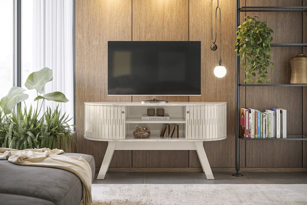 Bancada Atlanta Calacata.Off White Madetec