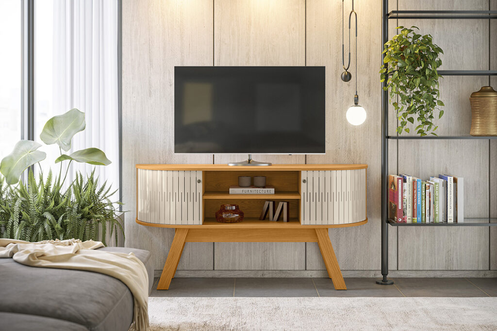 Bancada Atlanta Cinamomo.Off White Madetec