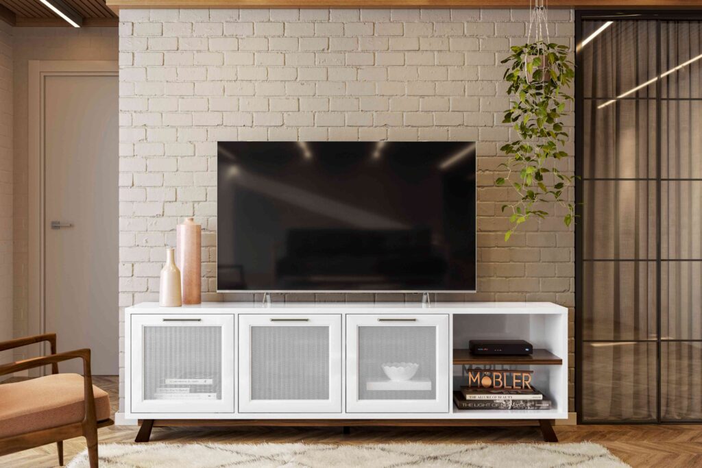 Bancada Genesis 1.9 Palisandro.Branco Mobler