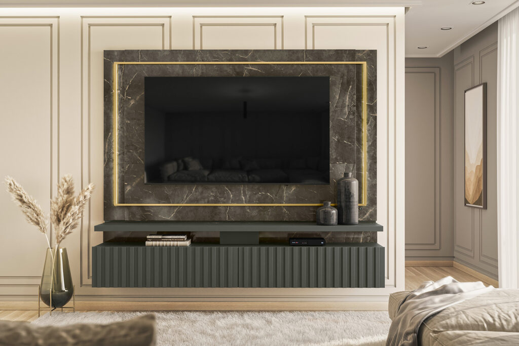 Bancada Suspensa Gaia 216 Jade.Oliva Madetec