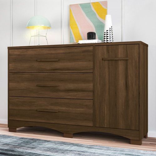 Comoda Napoles 3Gav 1Pta Cedro Albatroz