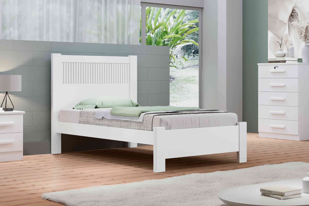 Cama Solteiro Primicia Plus Branco Ripado D Doro
