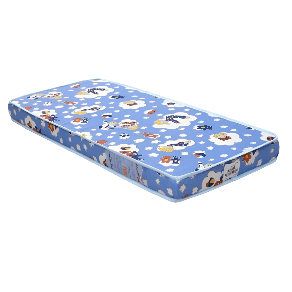 Colchão Berço Americano Baby Physical D18 70x130x10 Azul Ortobom