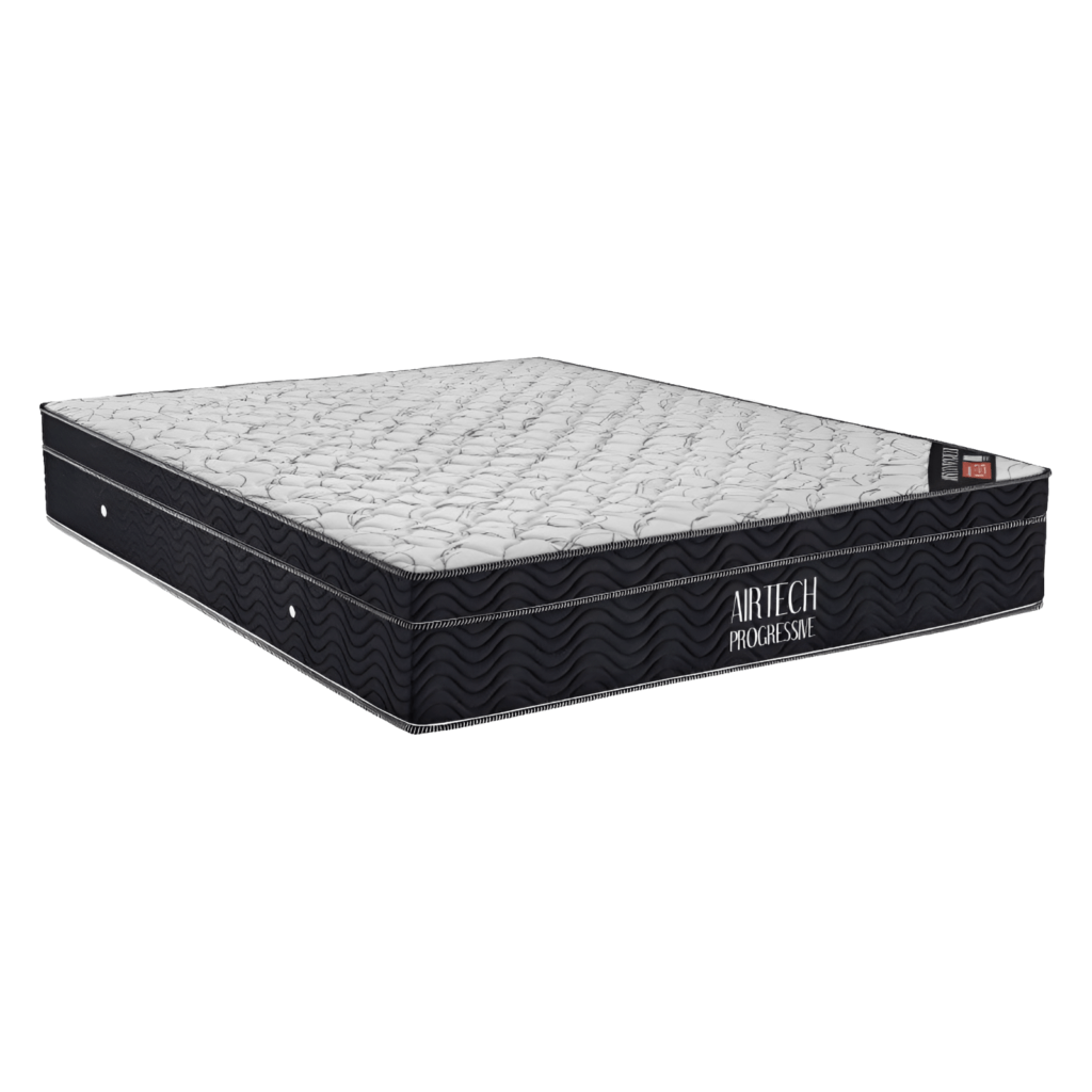 Colchão Casal AirTech Progressive Molas Nanolastic 138x188x29 Ortobom
