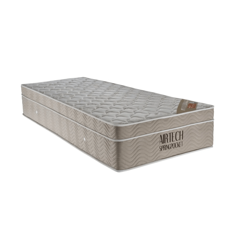 Colchão Solteiro AirTech Molas Ensacadas 88x188x35 Ortobom