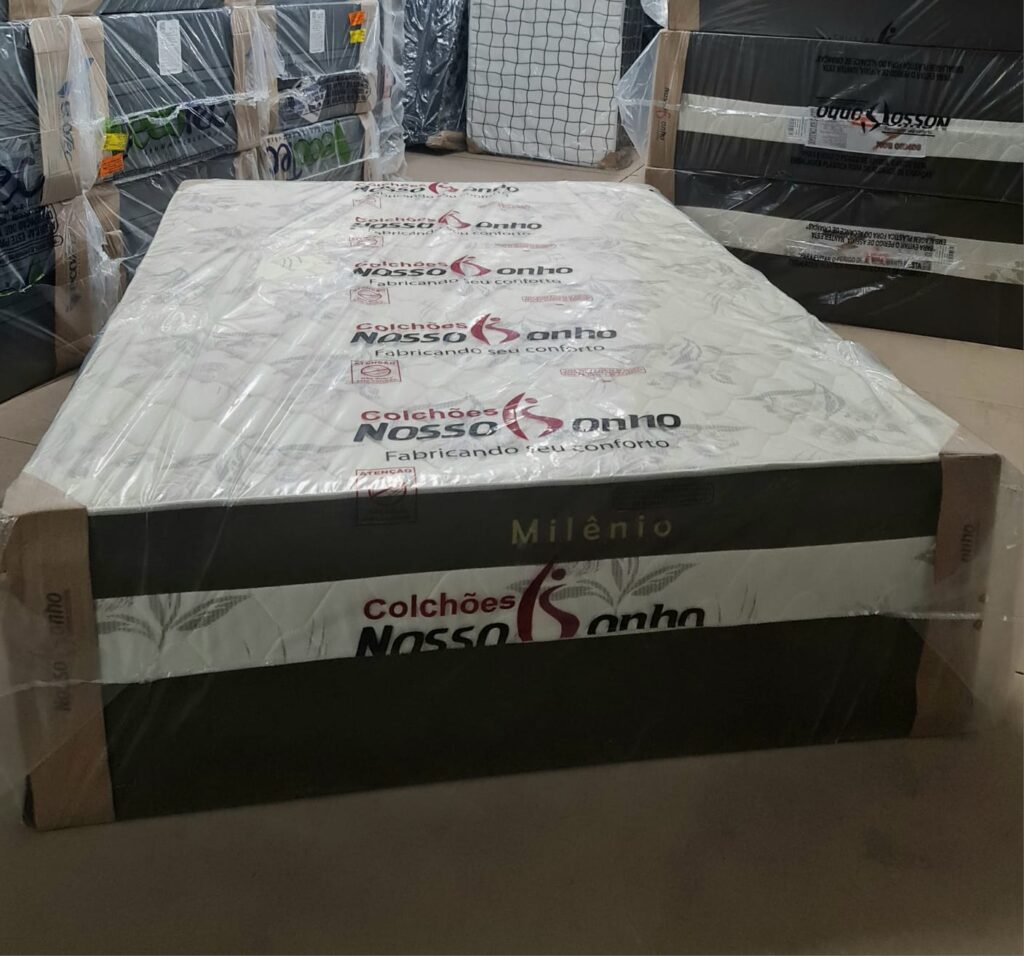 Colchobox Casal Milênio Ortopédico 138x188x60 Nosso Sonho