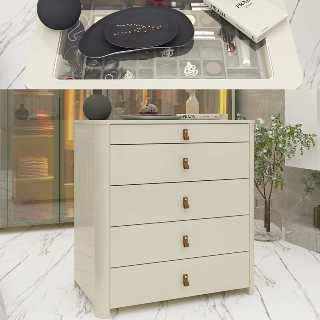 Comoda Ilha Innova 5G Off White Gelius