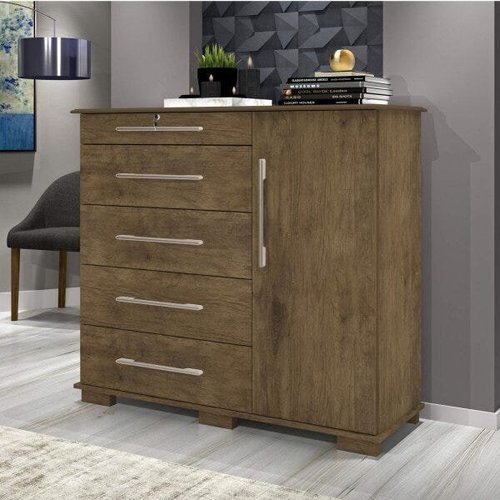 Comoda Detroit New 5G1P Jequitiba J A Mov