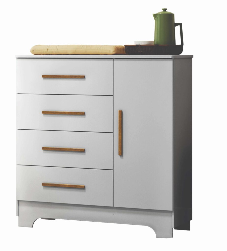 Comoda Star 4G1P Branco Tigus