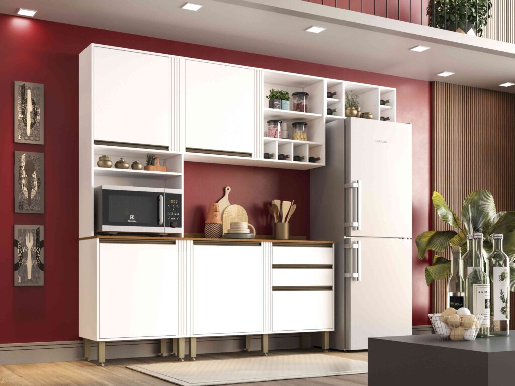 Cozinha Perola 4 Pecas Visuzaliacao Externa Salleto