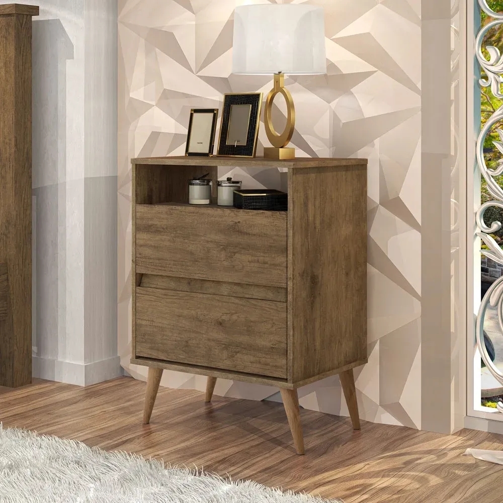 Mesa de Cabeceira Lotus 2G1N Jequitiba J A Moveis