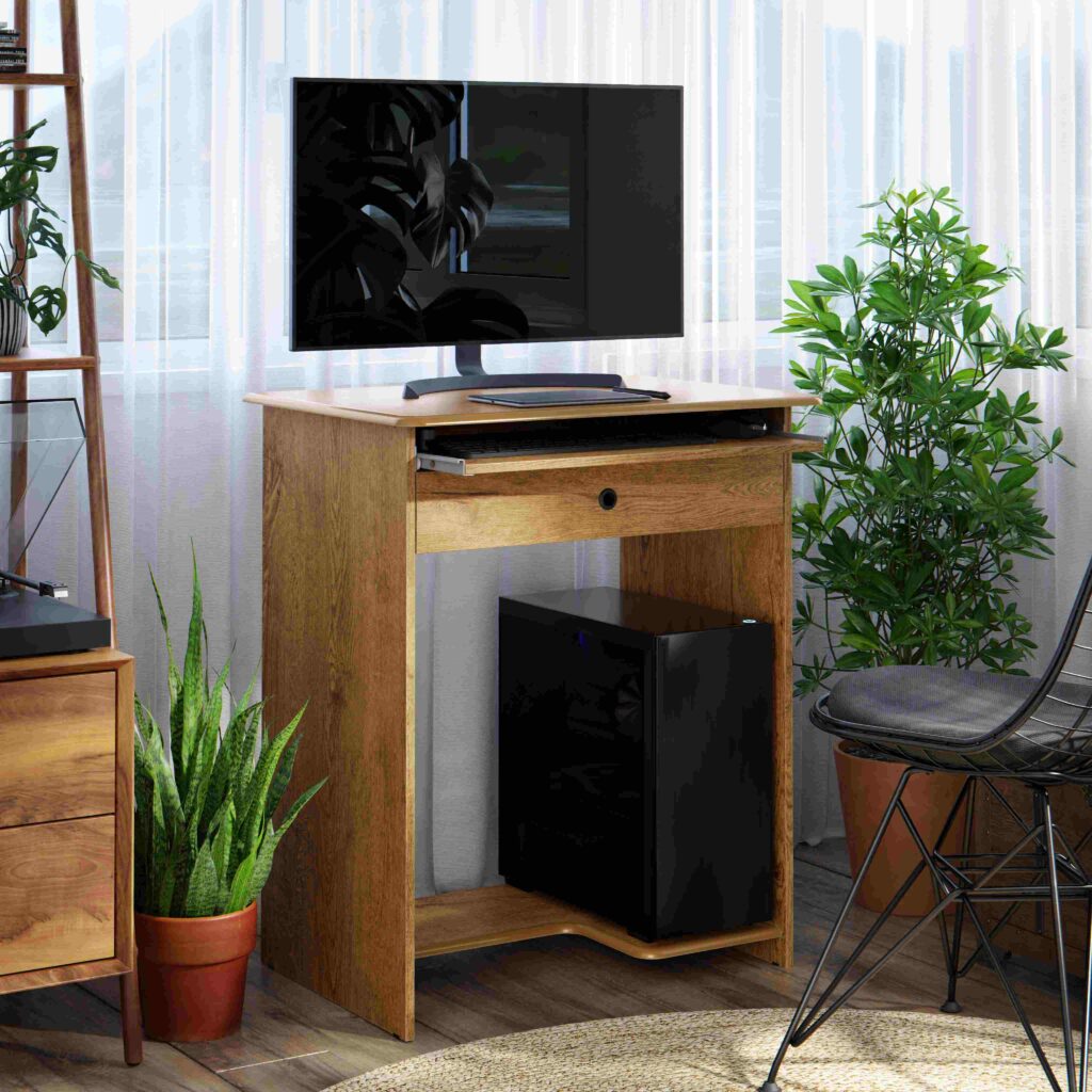 Mesa de Computador Pratica com Gaveta Freijo EJ Moveis