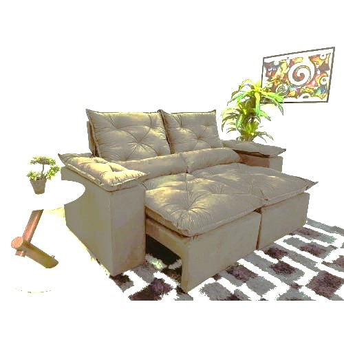 Estofado Retr Recl Saquarema 200 2×100 Capuccin 13 Diviminas