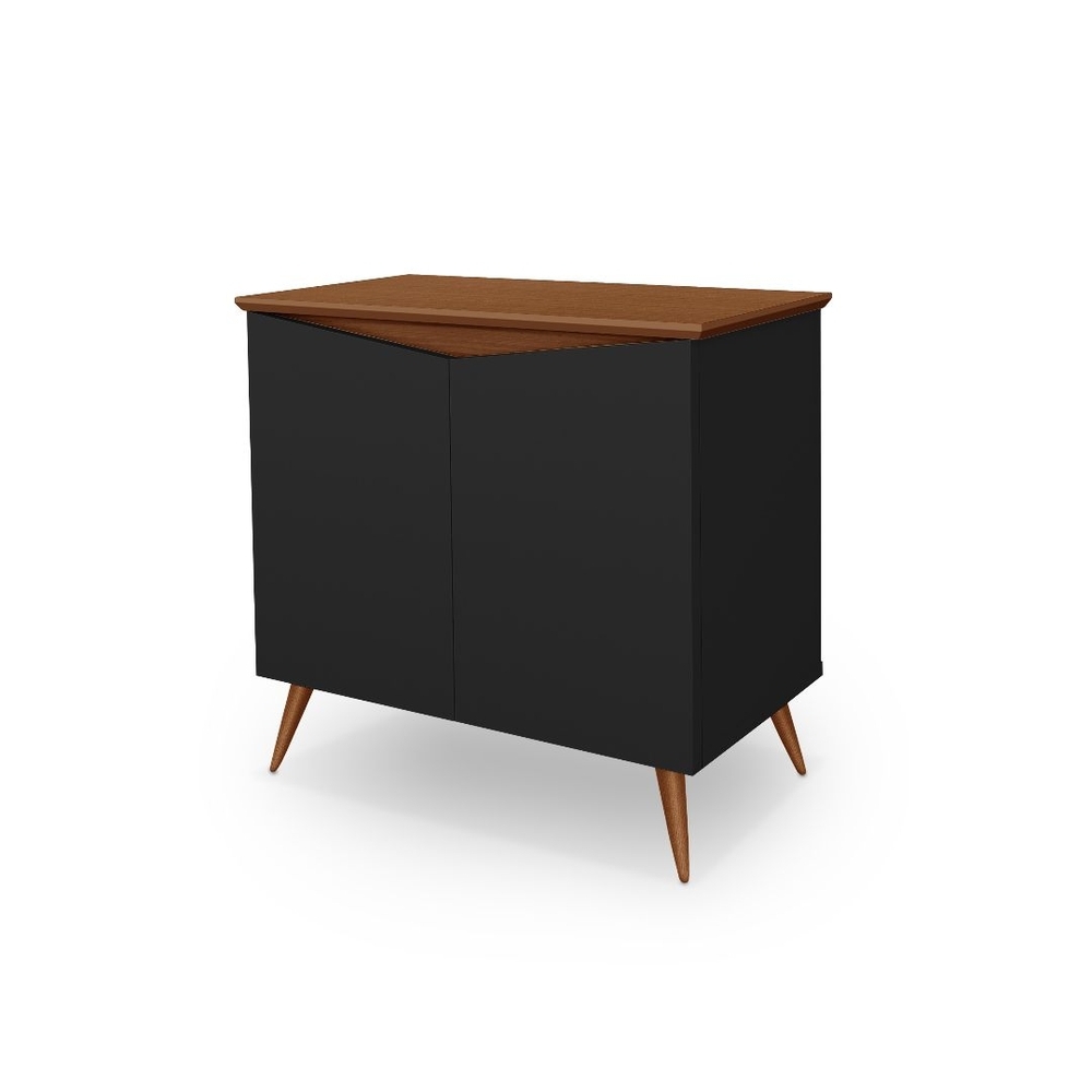 Buffet Aparador Encanto 2Pts Preto.Freijo Maria M