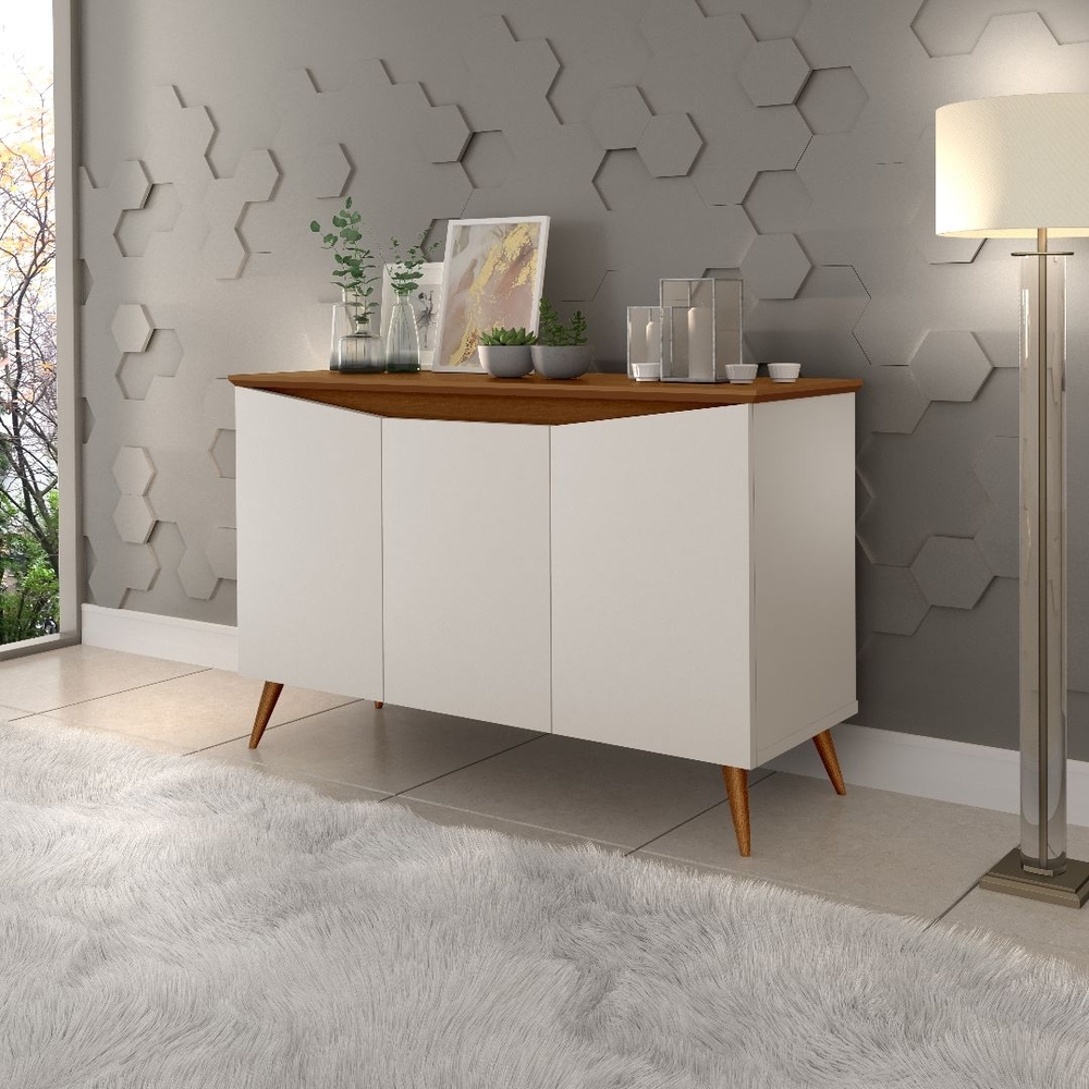 Buffet Aparador Encanto 3Pts Off White.Freijo Maria M