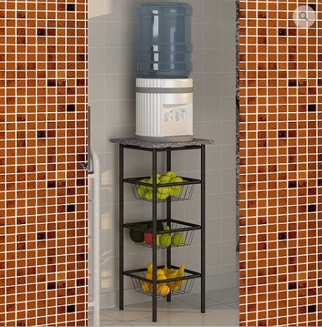 1340.7.62 .Fruteira Tubular Havana Martelado Cinza Teixeira