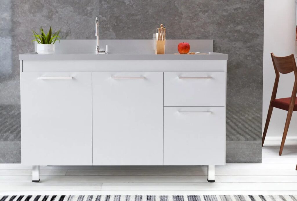 Gabinete Kaus 114 para Pia 3P1G Branco.Berlin Cerocha