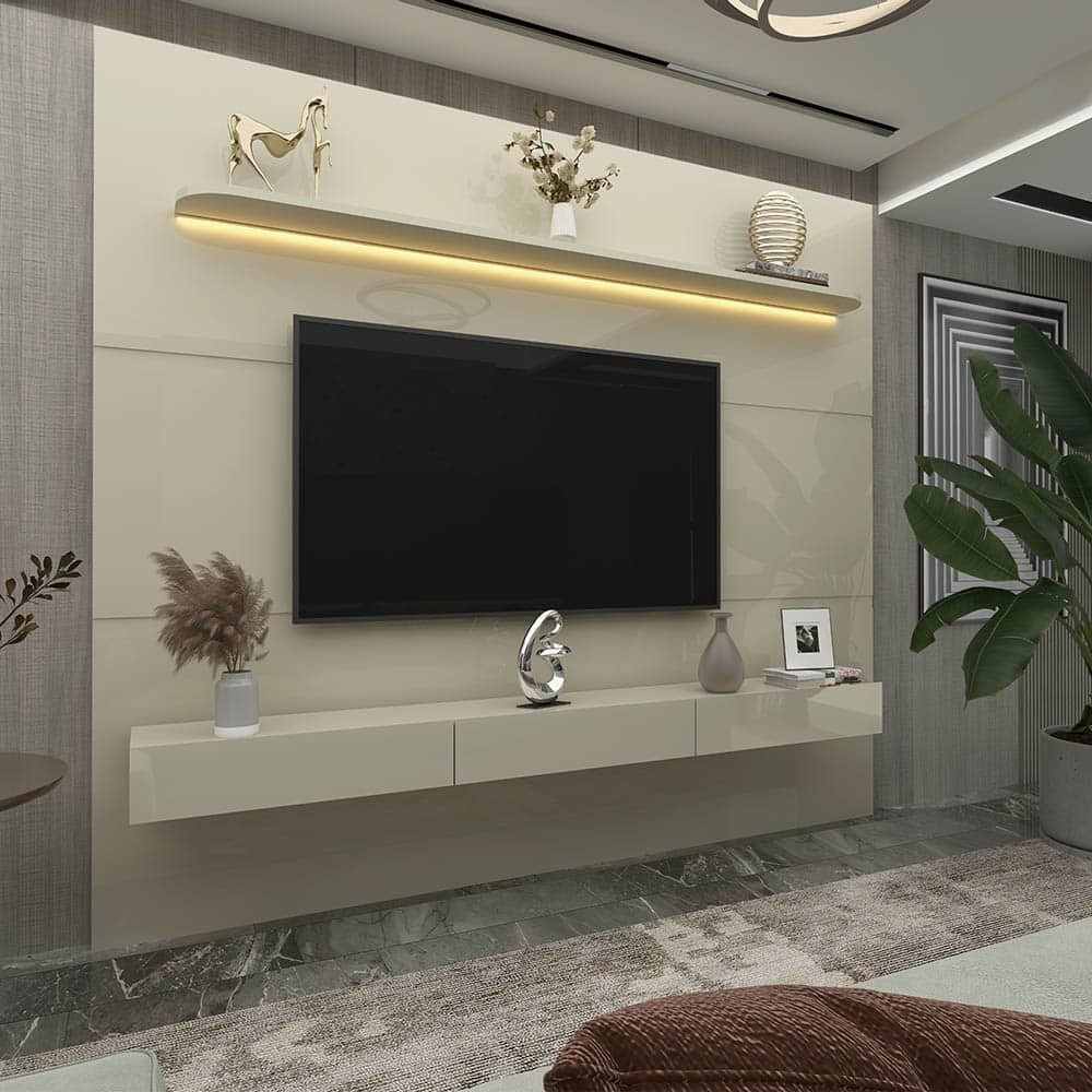 Home Royal 220 com LED Off White Gelius