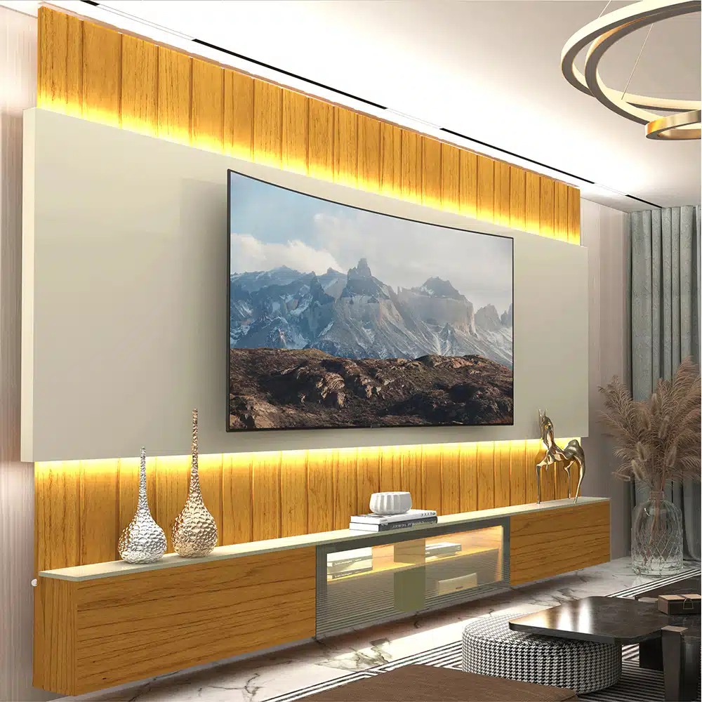 Home Soberano Reflecta 260 com LED Naturale.Off White Gelius
