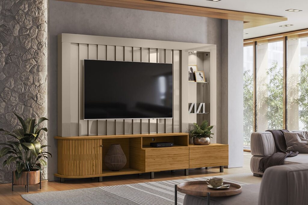 Home Theater Le Mans Fendi.Naturale Madetec