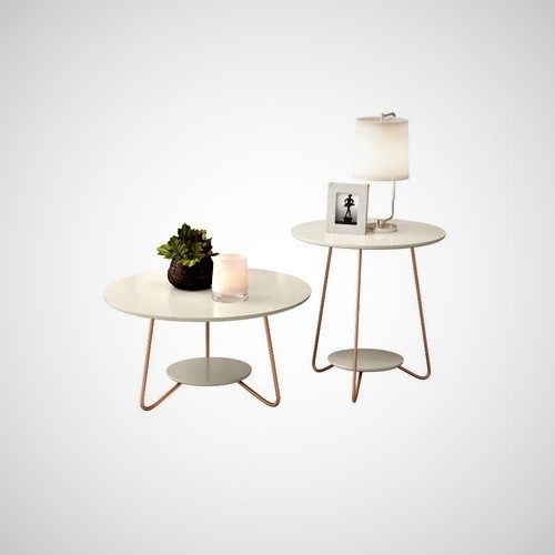 Jogo de Mesa Liz Off White EJ Moveis