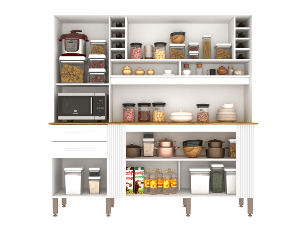 14050.Kit Cozinha Catar 6P2G Visuzalizacao Interna Salleto