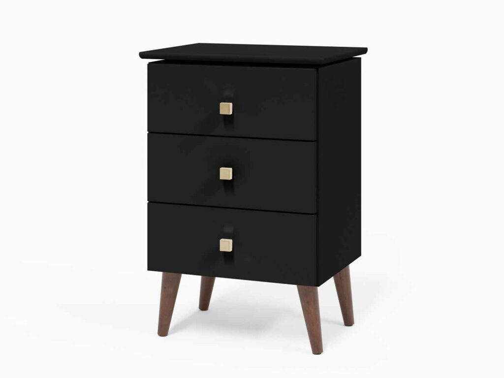 Mesa Lateral Liv 3G Preto Maria M