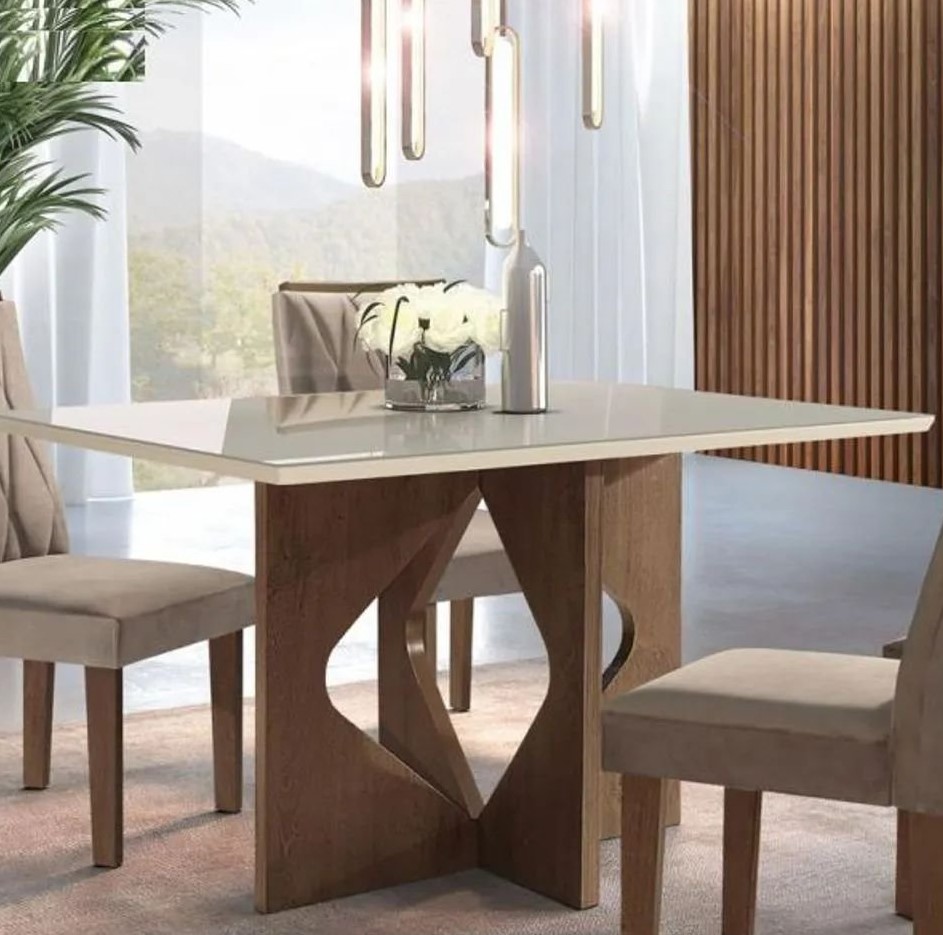 Mesa Milao 120×90 Tmp Smart Chocolate Vdr Off White Cel Mov