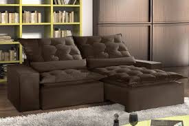 Estofado Retratil Montano 2×80 Jolie 11 Marrom Montano