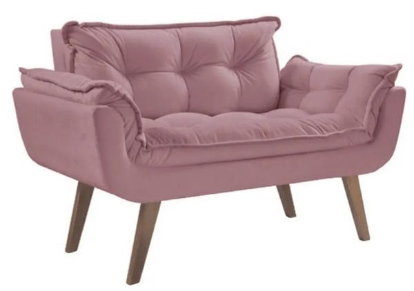 Poltrona Namoradeira Opalla Vel Inca 14 Rose 501 D Salla
