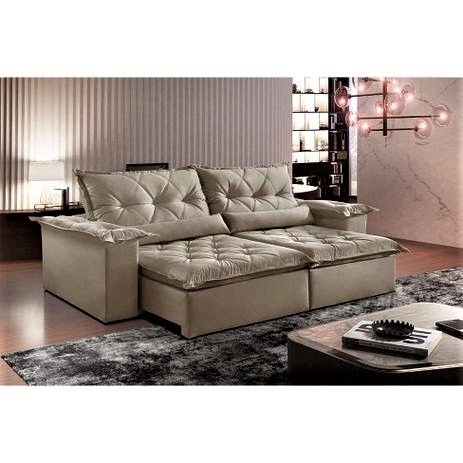 Estofado Retratil Ouro Preto 2×90 Capuccino VNMC Montano