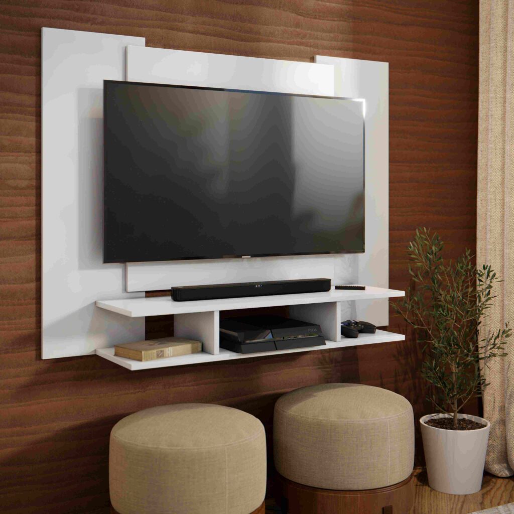 Painel EJ 120 Branco EJ Moveis