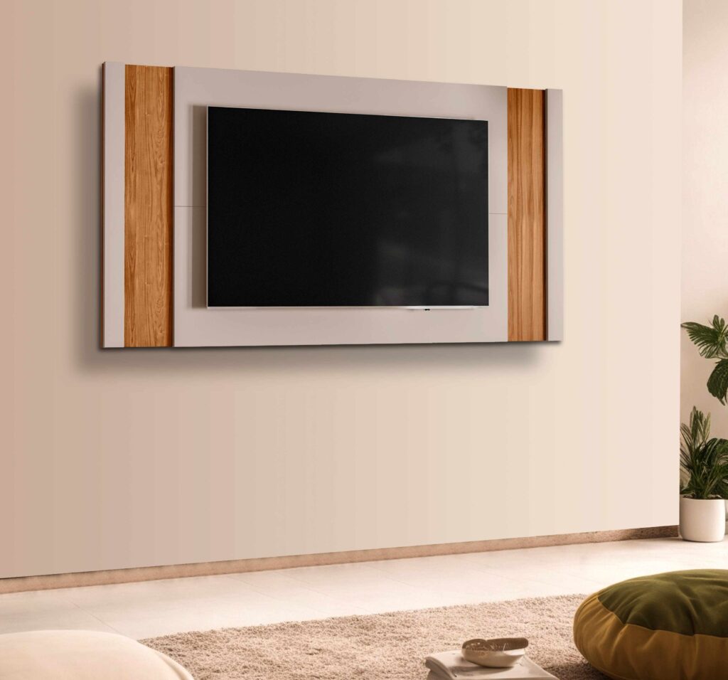 Painel Extensivel Real 150.180 Grigio.Cinamomo Mel Mobler