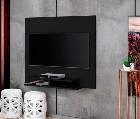 Painel Quenia 90 Preto J A Moveis