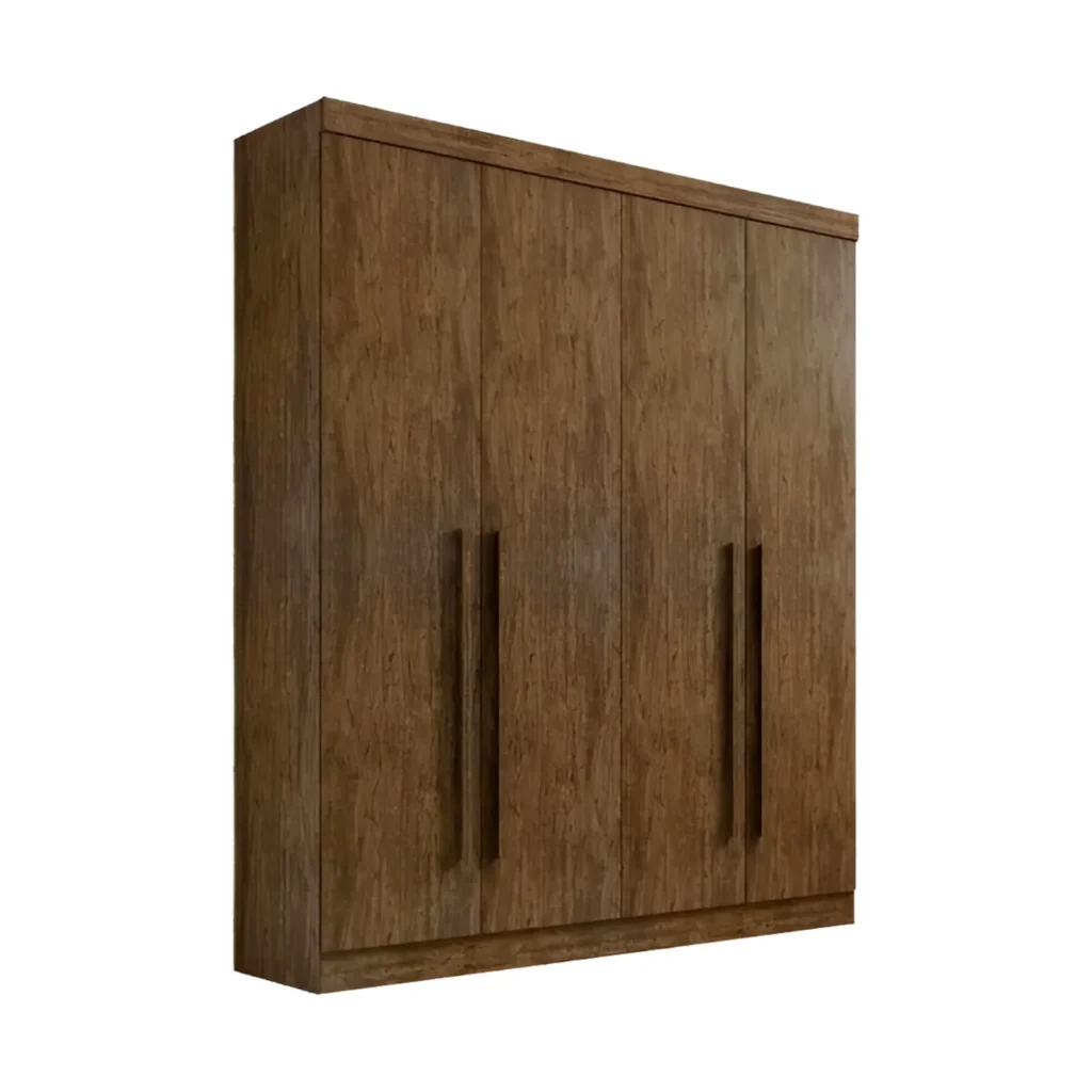 Roupeiro Da Vinci Plus 4 Portas Ipê D’Doro Móveis