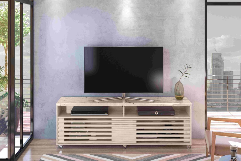 Rack Cross 182 2P Calacata.Off White Madetec