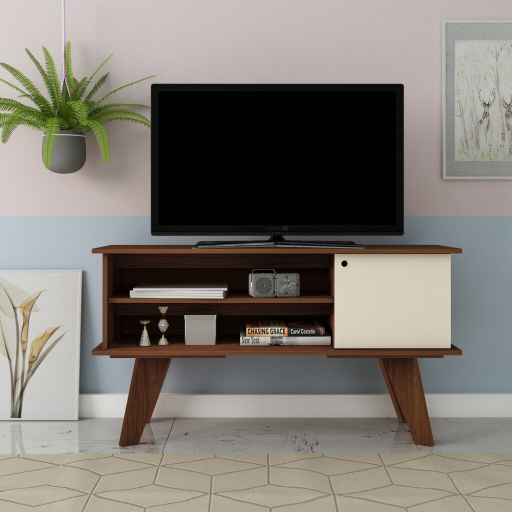 Rack Frank 120 Cedro.Off White Artely