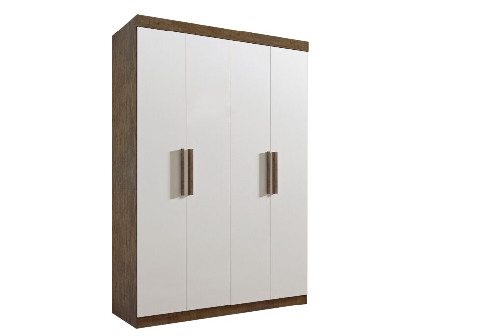 Roupeiro Colibri 4P Ipe.Off White D Doro