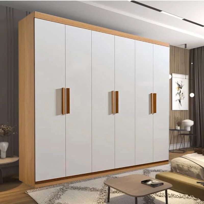 Roupeiro Colibri 6P Cinamomo.Off White D Doro