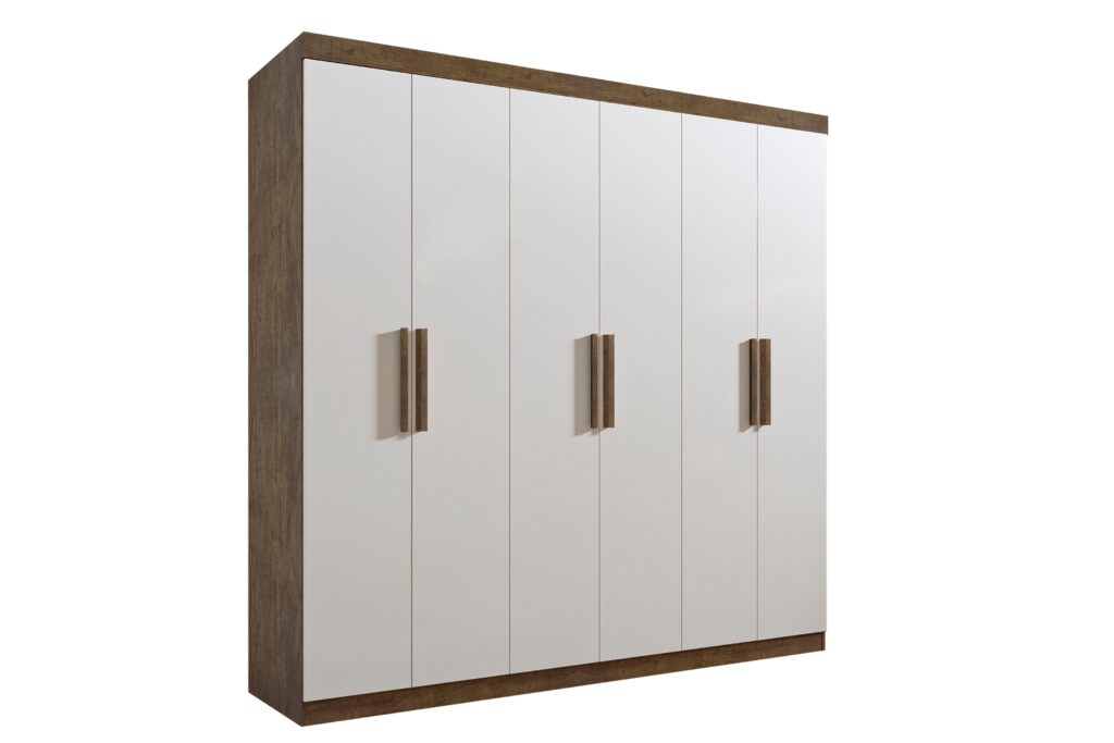 Roupeiro Colibri 6P Ipe.Off White D Doro